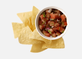 Chips & fresh tomato salsa