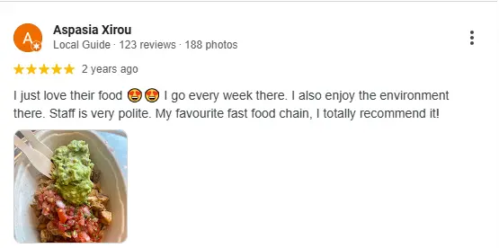 Chipotle price Review