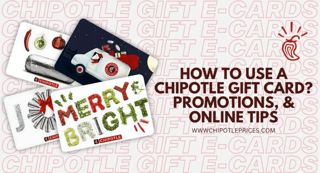 Use a Chipotle Gift Card