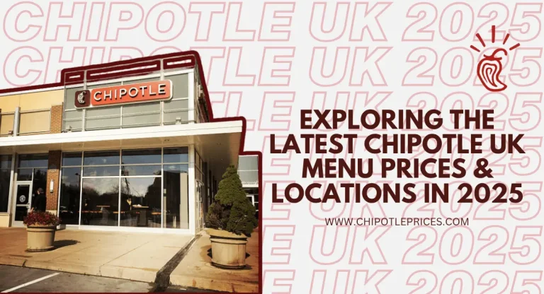 chipotle uk menu