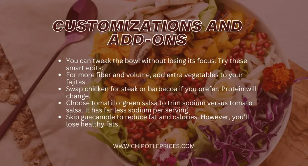 Customizations and Add-Ons