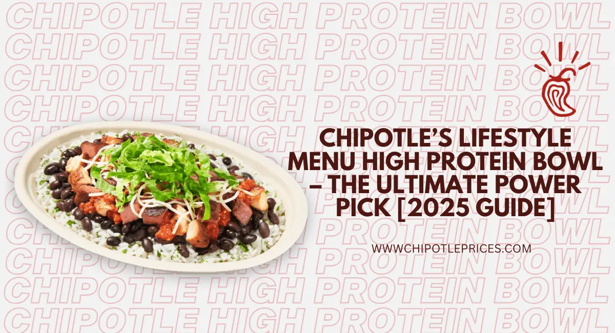 Lifestyle Menu High Protein Bowl