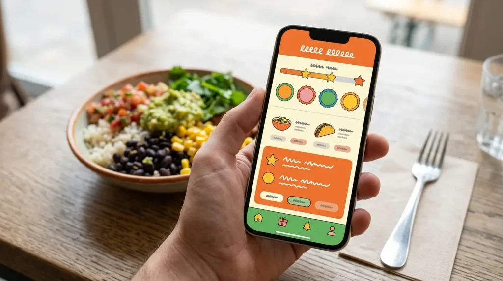 Using the Chipotle app to catch seasonal menu items early